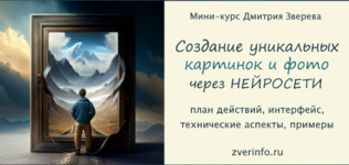 Скачать [Дмитрий Зверев] Создание уникальных картинок и фотографий в нейросетях (2023).png