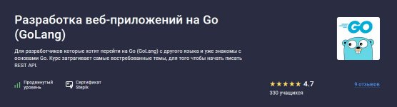 [Stepik] Разработка веб-приложений на Go (GoLang) [Илья Шаляпин].jpg