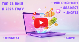 Топ 25 горячих ниш YouTube в 2025 году! White-контент. Brainrot. Залипательные Shorts.png Топ 25 горячих ниш YouTube в 2025 году! White-контент. Brainrot. Залипательные Shorts.png